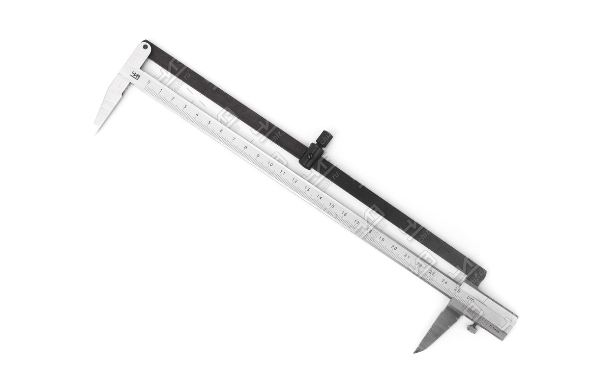 Штангенциркуль разметочный ШЦР-200 0,1 с твердоспл.губками ЧИЗ1