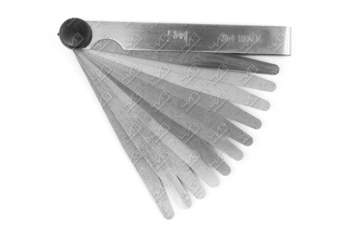 Набор щупов №4 100мм 0,1-1,0  ЧИЗ1