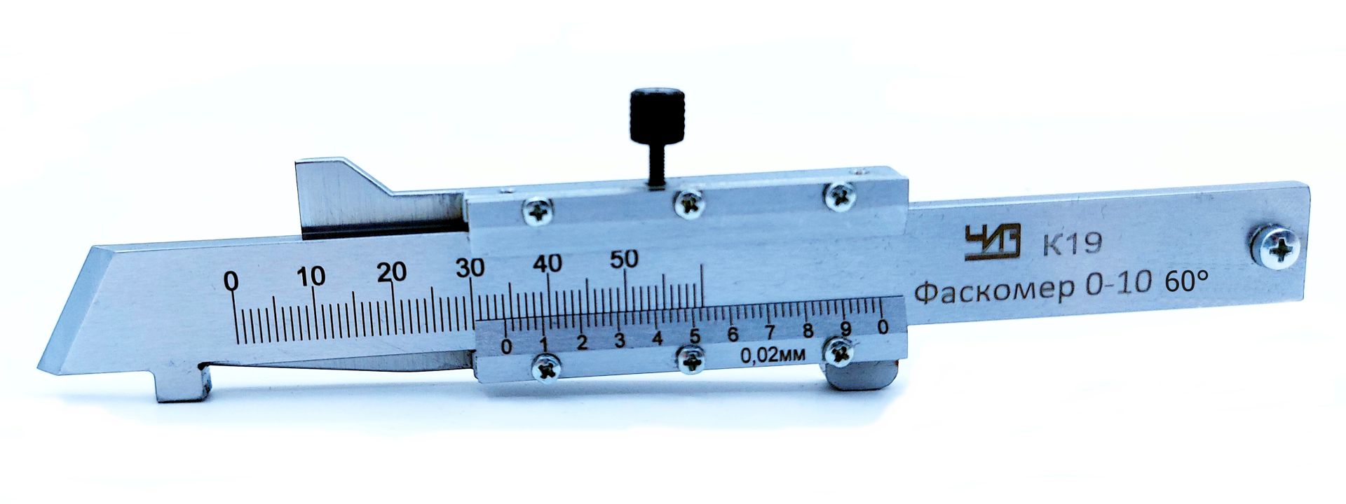 Фаскомер 60° 0-10мм 0,02мм1