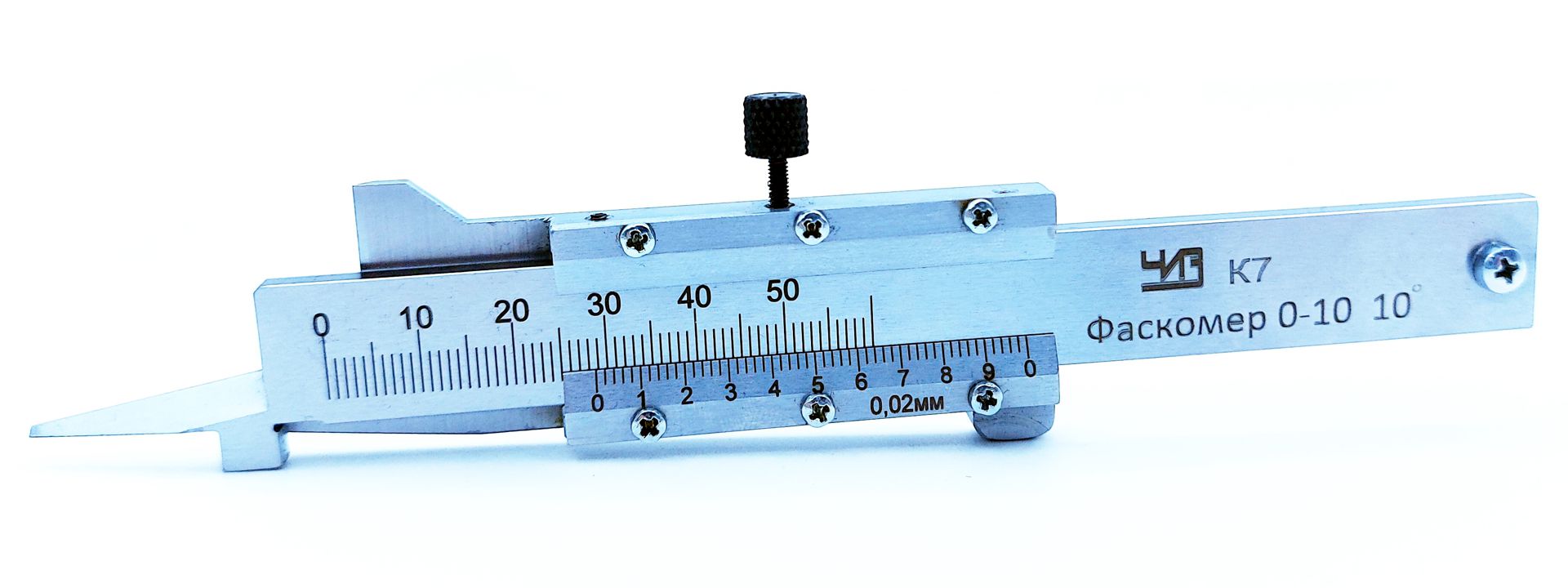 Фаскомер 10° 0-10мм 0,02мм1