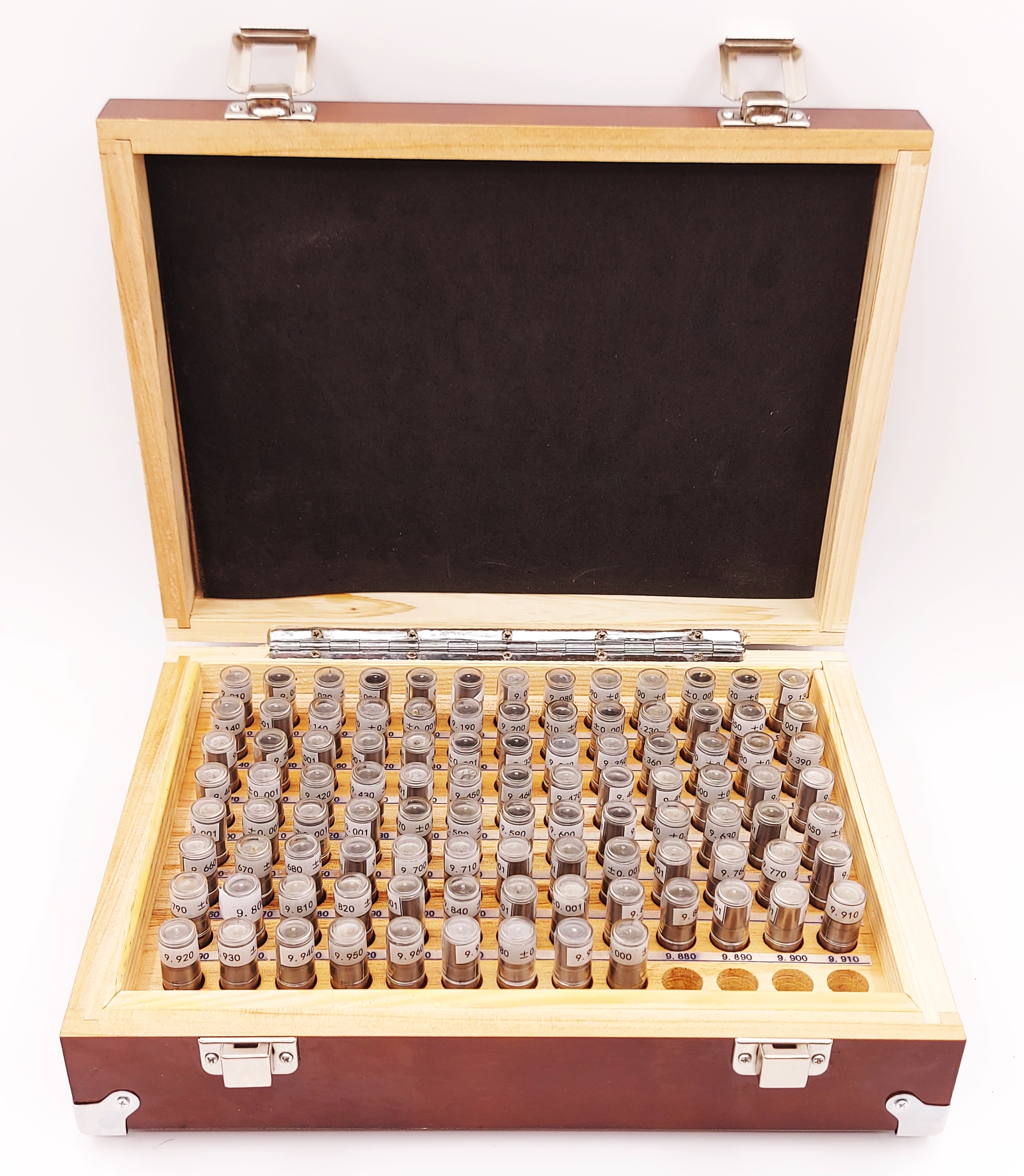 Набор гл.калибров 9,01-10,0 +/-0,001 шаг 0,01 100 шт1