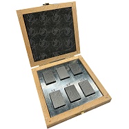 Образцы шероховатости ОШС-ФЦ (Ra12,5; Ra6,3; Ra3,2; Ra1,6; R0,8; Ra0,4) стальные ГОСТ 9378-93. Фото N2