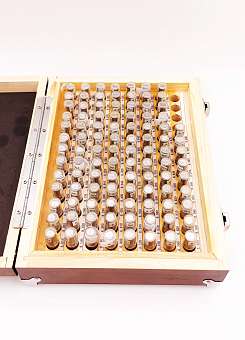 Набор гл.калибров 8,01-9,0 +/-0,001 шаг 0,01 100 шт. Фото N4