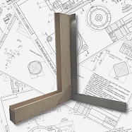 Угольник поверочный УШ 160х100 кл.1 ЧИЗ. Фото N4