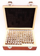 Набор гл.калибров 1,0-10,0 +/-0,001 шаг 0,1 91 шт