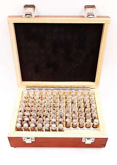 Набор гл.калибров 1,0-10,0 +/-0,001 шаг 0,1 91 шт