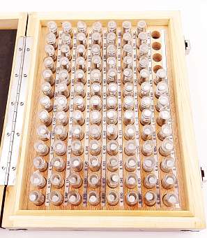 Набор гл.калибров 6,01-7,0 +/-0,001 шаг 0,01 100 шт. Фото N3