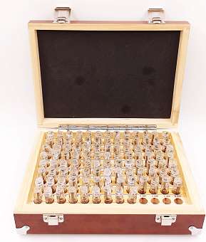 Набор гл.калибров 3,01- 4,0 +/-0,001 шаг 0,01 100 шт