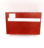 Набор гл.калибров 1,0-5,0 +/-0,001 шаг 0,1 41 шт. Фото N2