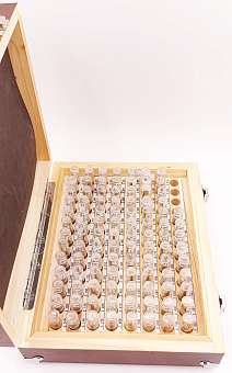 Набор гл.калибров 2,01- 3,0 +/-0,001 шаг 0,01 100 шт. Фото N4