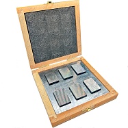 Образцы шероховатости ОШС-ФТ (Ra12,5; Ra6,3; Ra3,2; Ra1,6; Ra0,8; Ra0,4) стальные ГОСТ 9378-93. Фото N2