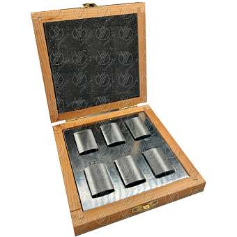 Образцы шероховатости ОШС-Т (Ra12,5;Ra6,3;Ra3,2;Ra1,6;Rа0,8;Ra0,4) стальные ГОСТ 9378-93. Фото N2