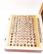 Набор гл.калибров 5,01-6,0 +/-0,001 шаг 0,01 100 шт. Фото N4