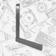 Угольник поверочный УШ 160х100 кл.1 ЧИЗ. Фото N5