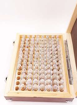 Набор гл.калибров 2,01- 3,0 +/-0,001 шаг 0,01 100 шт. Фото N3