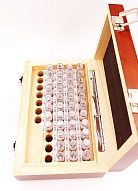 Набор гл.калибров 1,0-5,0 +/-0,001 шаг 0,1 41 шт. Фото N4