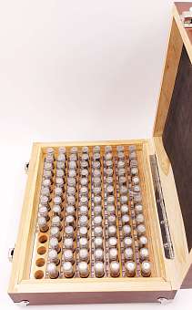 Набор гл.калибров 9,01-10,0 +/-0,001 шаг 0,01 100 шт. Фото N4