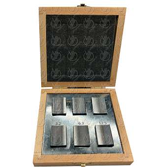 Образцы шероховатости ОШС-Р (Ra12,5;Ra6,3;Ra3,2;Ra1,6;Ra0,8;Ra0,4) стальные ГОСТ 9378-93. Фото N3