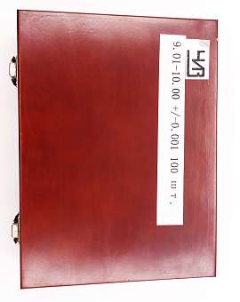 Набор гл.калибров 9,01-10,0 +/-0,001 шаг 0,01 100 шт. Фото N2