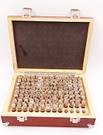 Набор гл.калибров 7,01-8,0 +/-0,001 шаг 0,01 100 шт