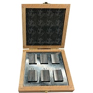 Образцы шероховатости ОШС-Р (Ra12,5; Ra6,3; Ra3,2; Ra1,6; Ra0,8; Ra0,4) стальные ГОСТ 9378-93. Фото N3