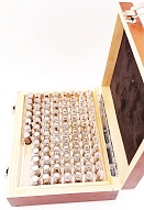 Набор гл.калибров 1,0-10,0 +/-0,001 шаг 0,1 91 шт. Фото N3