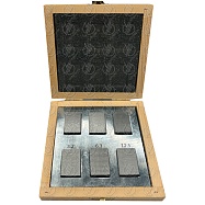 Образцы шероховатости ОШС-ФЦ (Ra12,5; Ra6,3; Ra3,2; Ra1,6; R0,8; Ra0,4) стальные ГОСТ 9378-93. Фото N3