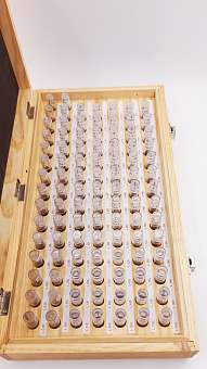 Набор гл.калибров 1,01-2,0 +/-0,001 шаг 0,01 100 шт. Фото N3